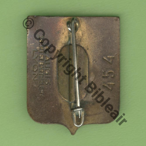 A1080 1949.55 NH GT FRANCHE COMTE INDO  A.AUGIS ST.BARTH LYON 3Lignes en creux Dos lisse Bol allonge  No454 Src.Y.GENTY 